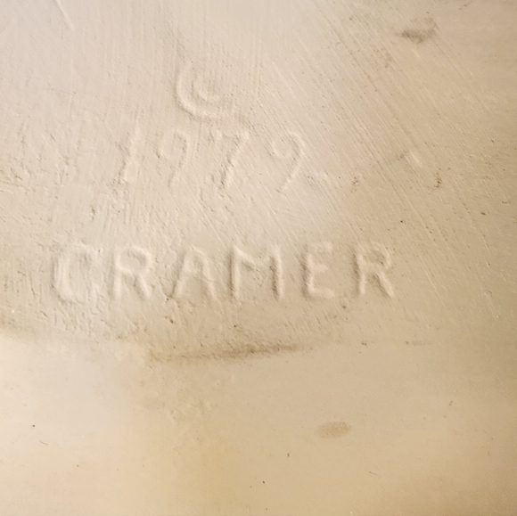 1979 Cramer Molds Unpainted Ceramic Santa Bowl Dish Diy Christmas - Picture 14 of 16